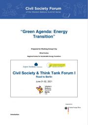 Green Agenda: Energy  Transition