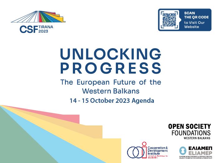 Civil Society Forum – Tirana 2023 - Preliminary Agenda